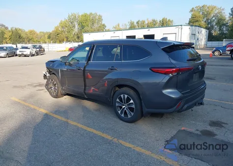 2020 Toyota Highlander Hybrid Xle from USA, damaged, VIN 5TDHBRCH0LS512653